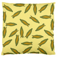 Corn Pattern Standard Flano Cushion Case (two Sides) by Valentinaart