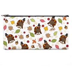 Thanksgiving Turkey Pattern Pencil Cases by Valentinaart