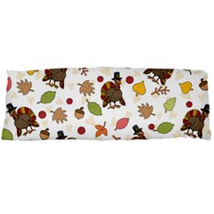 Thanksgiving Turkey Pattern Body Pillow Case Dakimakura (two Sides)