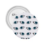 Blue eyes pattern 2.25  Buttons Front