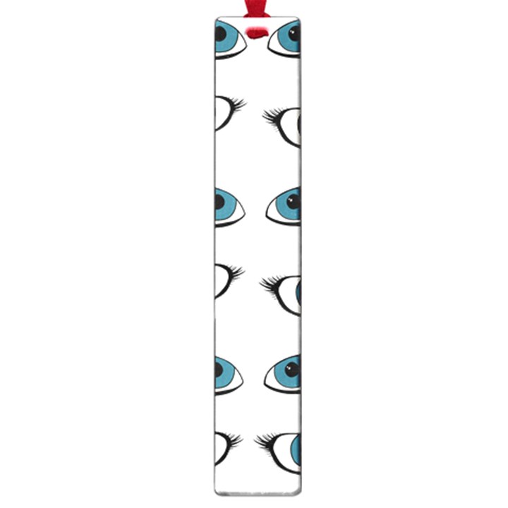 Blue eyes pattern Large Book Marks