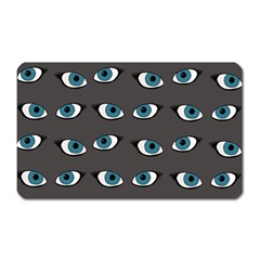 Blue Eyes Pattern Magnet (rectangular)