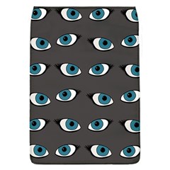 Blue Eyes Pattern Removable Flap Cover (l)