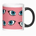 Blue eyes pattern Morph Mugs Right