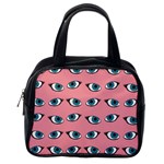 Blue eyes pattern Classic Handbag (Two Sides) Back