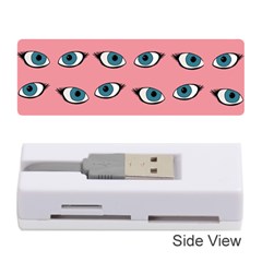 Blue Eyes Pattern Memory Card Reader (stick)