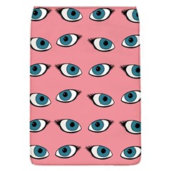 Blue Eyes Pattern Removable Flap Cover (l)