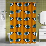 Blue eyes pattern Shower Curtain 48  x 72  (Small)  Curtain(48  X 72 ) - 42.18 x64.8  Curtain(48  X 72 )