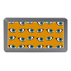 Blue Eyes Pattern Memory Card Reader (mini) by Valentinaart