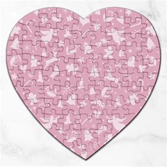 Christmas Pattern Jigsaw Puzzle (heart)