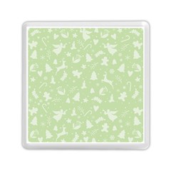 Christmas Pattern Memory Card Reader (square) by Valentinaart