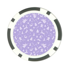 Christmas Pattern Poker Chip Card Guard (10 Pack) by Valentinaart