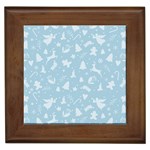 Christmas pattern Framed Tiles Front