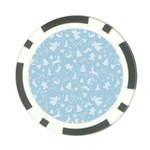 Christmas pattern Poker Chip Card Guard Front