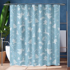 Christmas Pattern Shower Curtain 60  X 72  (medium)  by Valentinaart