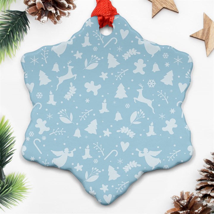 Christmas pattern Ornament (Snowflake)