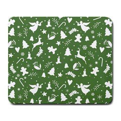 Christmas Pattern Large Mousepads by Valentinaart