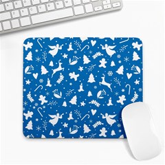 Christmas Pattern Large Mousepads by Valentinaart