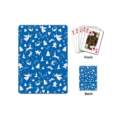 Christmas Pattern Playing Cards (mini) by Valentinaart