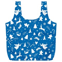 Christmas Pattern Full Print Recycle Bag (xl)