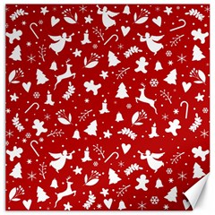 Christmas Pattern Canvas 20  X 20 