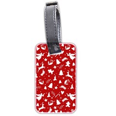 Christmas Pattern Luggage Tags (two Sides)