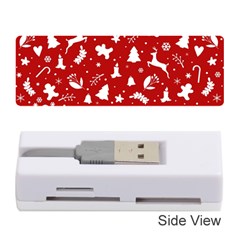 Christmas Pattern Memory Card Reader (stick) by Valentinaart