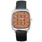 New Stuff-8 Square Metal Watch Front