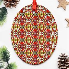 New Stuff-8 Ornament (oval Filigree) by ArtworkByPatrick