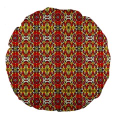 New Stuff-8 Large 18  Premium Flano Round Cushions by ArtworkByPatrick