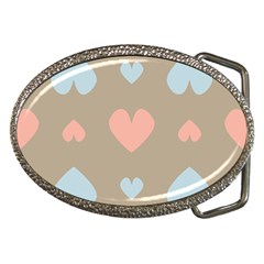 Hearts Heart Love Romantic Brown Belt Buckles by Sapixe