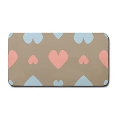 Hearts Heart Love Romantic Brown Medium Bar Mats by Sapixe