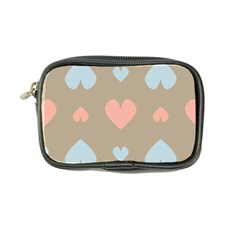 Hearts Heart Love Romantic Brown Coin Purse by Sapixe