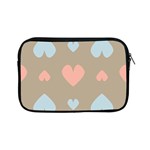 Hearts Heart Love Romantic Brown Apple iPad Mini Zipper Cases Front