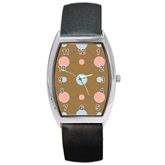 Planets Planet Around Rounds Barrel Style Metal Watch by Sapixe