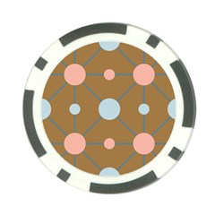 Planets Planet Around Rounds Poker Chip Card Guard by Sapixe