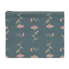 Florets Roses Rose Flowers Flower Cosmetic Bag (xl) by Sapixe