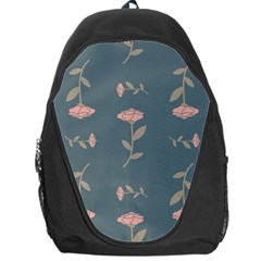 Florets Roses Rose Flowers Flower Backpack Bag by Sapixe