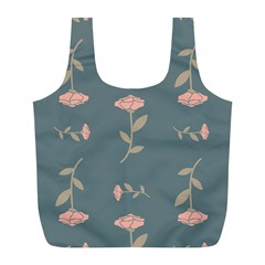 Florets Roses Rose Flowers Flower Full Print Recycle Bag (l) by Sapixe