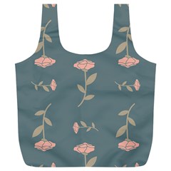 Florets Roses Rose Flowers Flower Full Print Recycle Bag (xl) by Sapixe