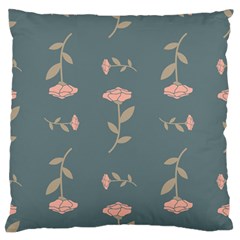 Florets Roses Rose Flowers Flower Large Flano Cushion Case (two Sides) by Sapixe