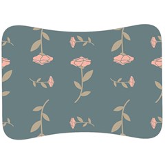 Florets Roses Rose Flowers Flower Velour Seat Head Rest Cushion