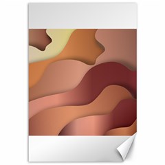 Autumn Copper Gradients Copyspace Canvas 12  X 18  by Sapixe