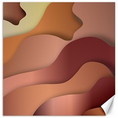 Autumn Copper Gradients Copyspace Canvas 16  X 16  by Sapixe