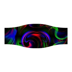 Swirl Background Design Colorful Stretchable Headband by Sapixe