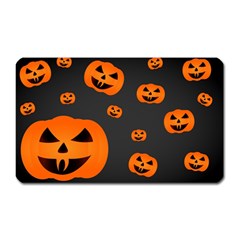 Halloween Pumpkin Autumn Fall Magnet (Rectangular)