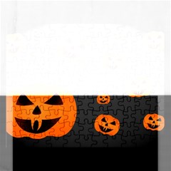 Halloween Pumpkin Autumn Fall Rectangular Jigsaw Puzzl by Sapixe