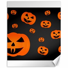 Halloween Pumpkin Autumn Fall Canvas 16  X 20  by Sapixe