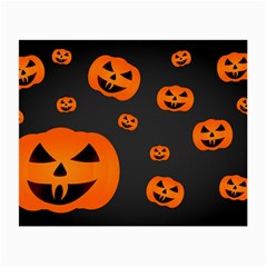 Halloween Pumpkin Autumn Fall Small Glasses Cloth (2-Side)