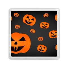 Halloween Pumpkin Autumn Fall Memory Card Reader (square) by Sapixe